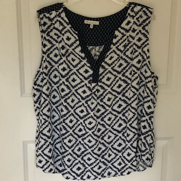 Skies Are Blue Boho Tank Top 3X - Picture 1 of 4